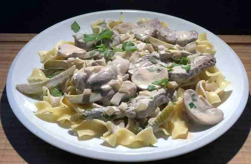 Titelbild für Boeuf Stroganoff lecker!
