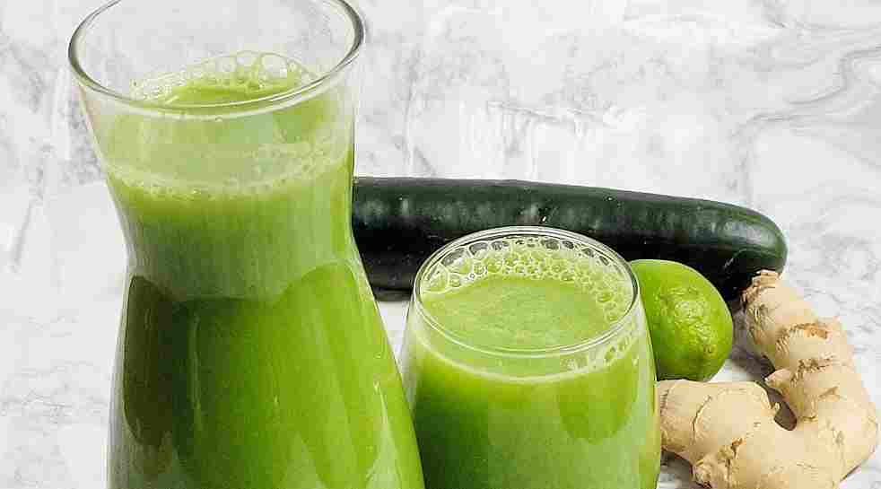 Titelbild für Gurke, Ingwer und Zitronensaft