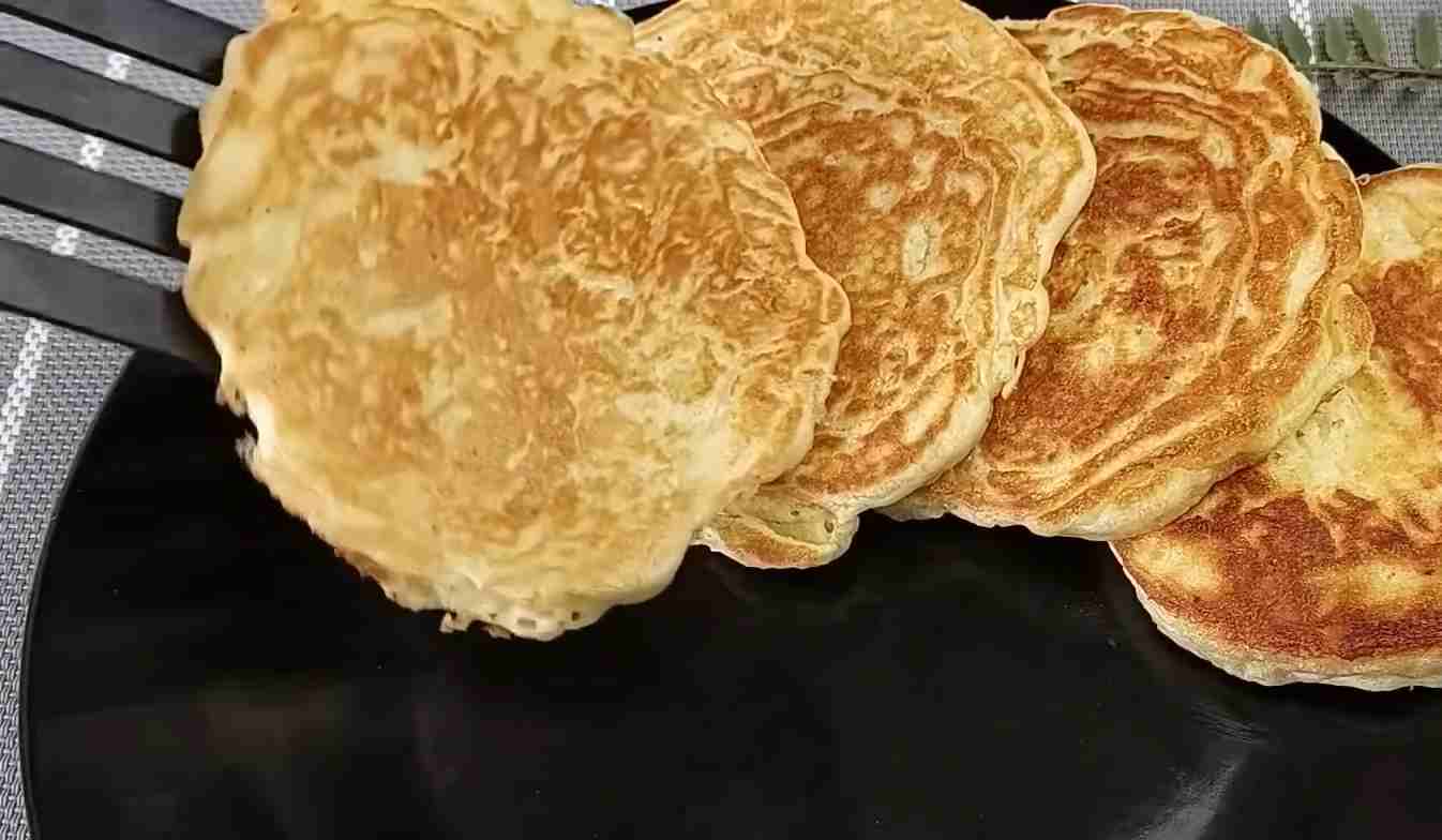 Titelbild für Apfel Joghurt Pfannkuchen