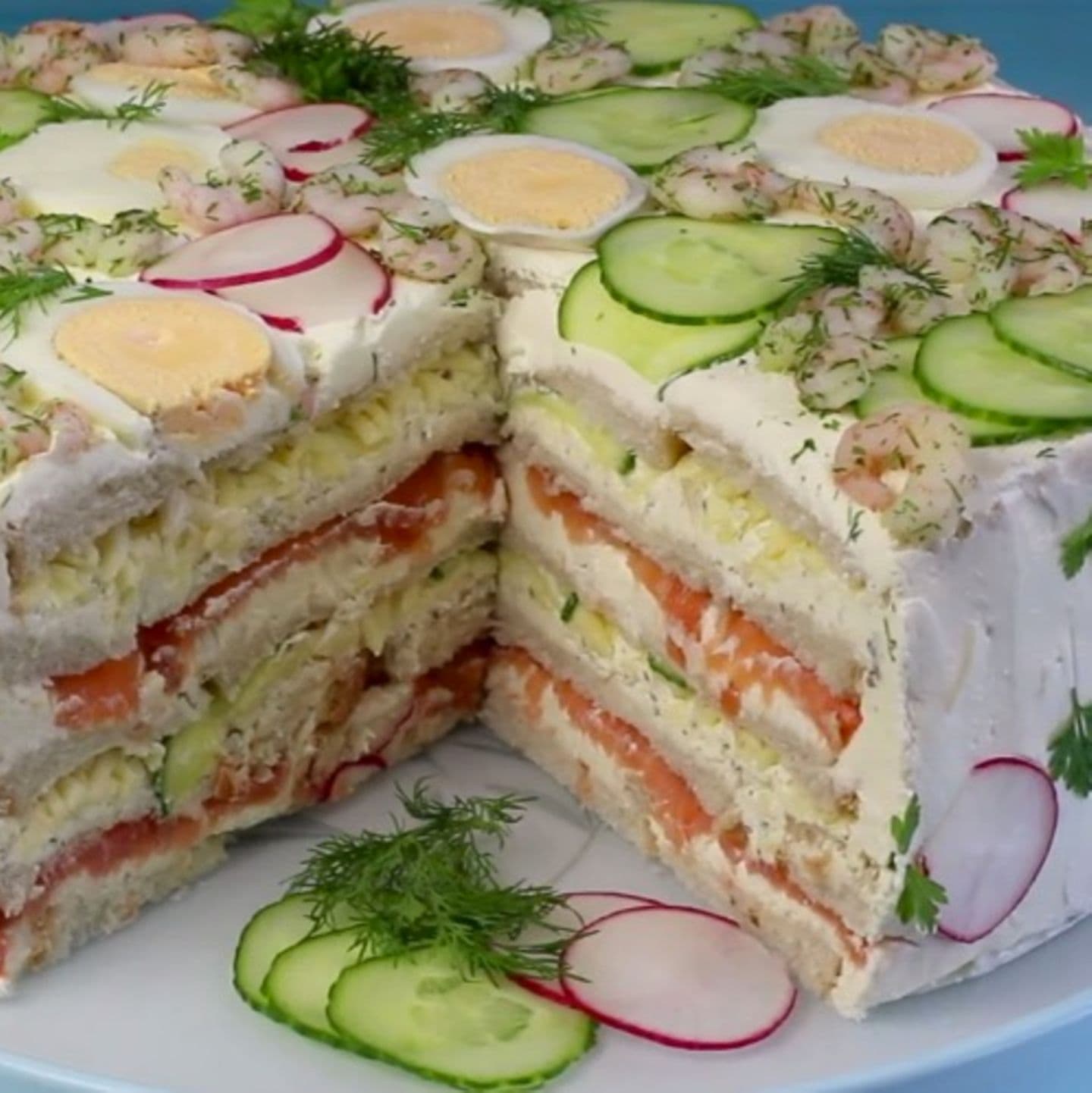 Titelbild für Sandwichtorte, ideal für Frühstück!
