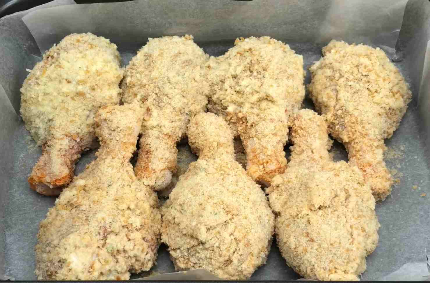 Titelbild für ein Huhn im Ofen köstliche knusprige Kruste