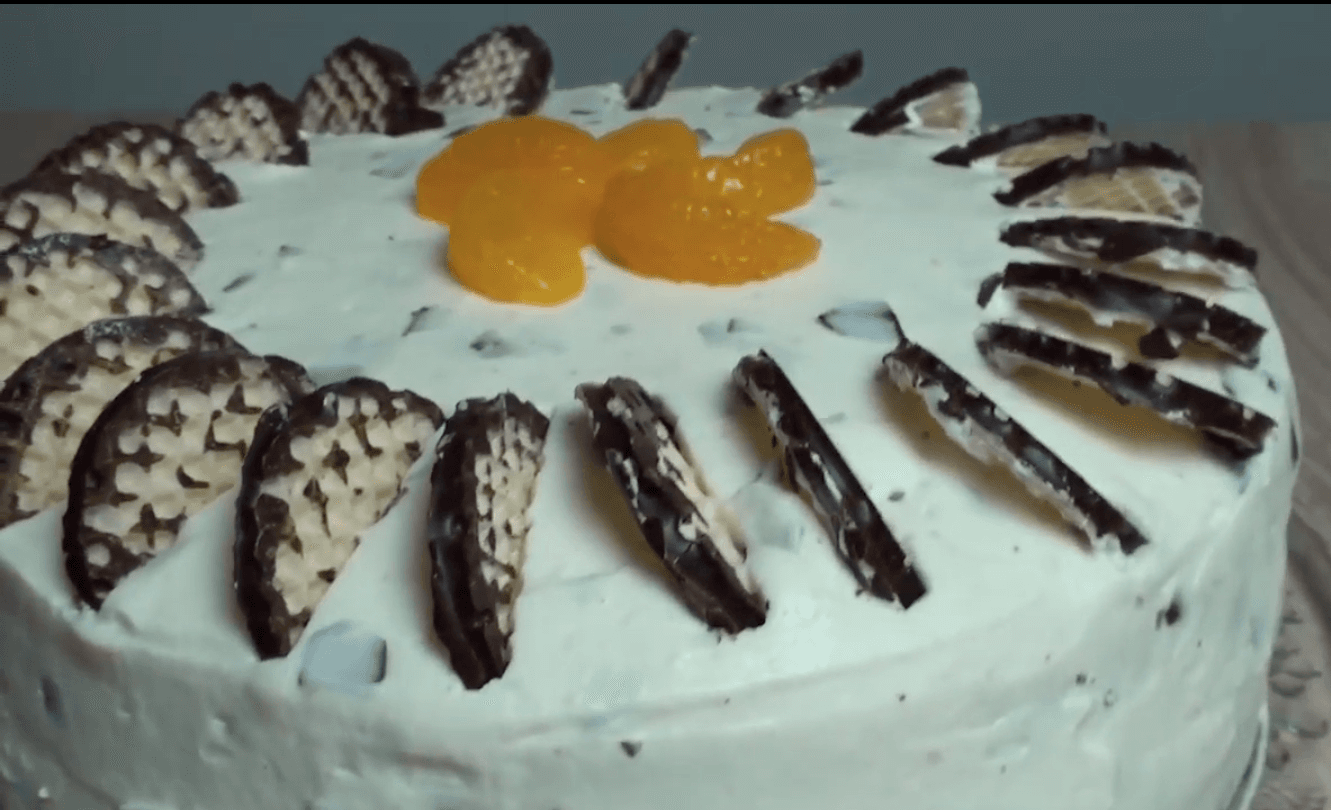 Titelbild für Schokokuss- Mandarinen Torte