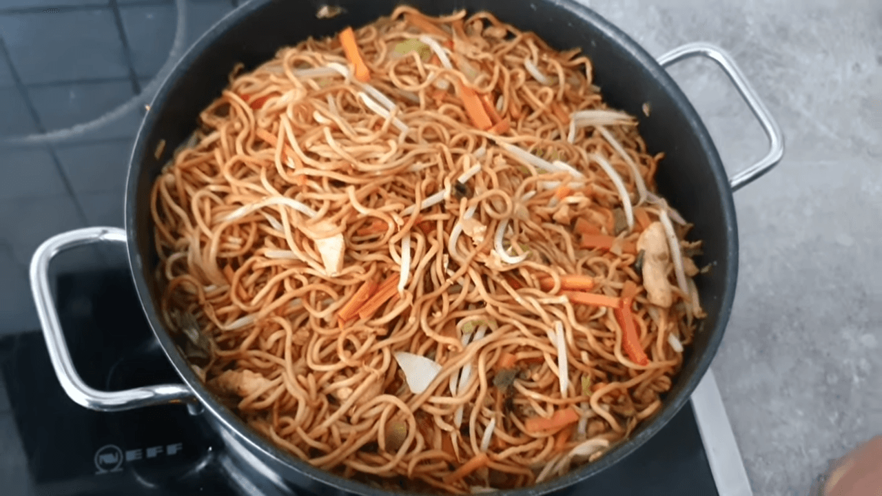 Titelbild für Gebratene Nudeln wie vom Asiaten