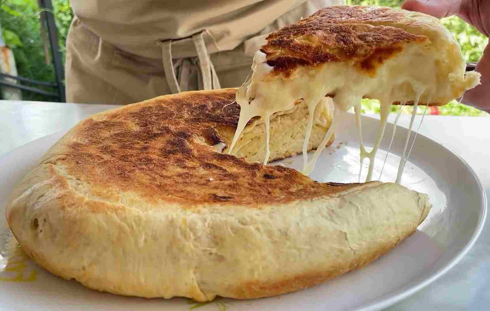 Titelbild für Blitzschnelles Käsebrot aus der Pfanne