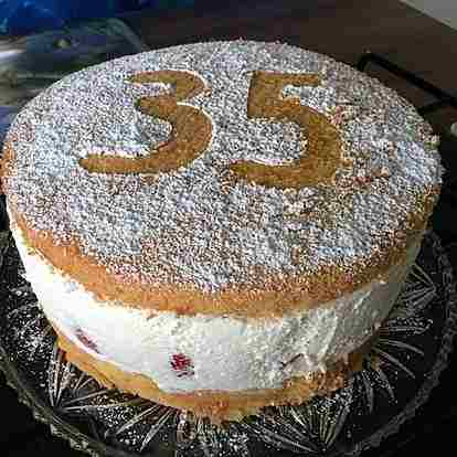 Titelbild für die weltbeste käsesahne -torte ohne gelatine