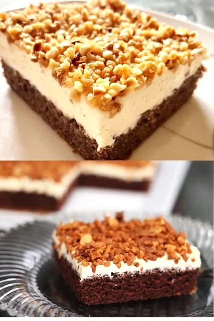 Titelbild für Blechkuchen “Gebrannte Mandeln”