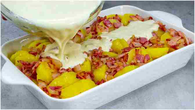 Titelbild für carbonara kartoffeln fertig in 20 min