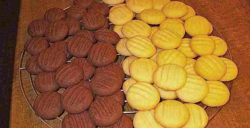 Titelbild für Vanillepudding Plätzchen die im Mund zergehen!