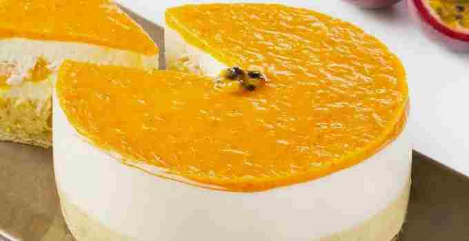 Titelbild für Joghurttorte mit Aprikosen