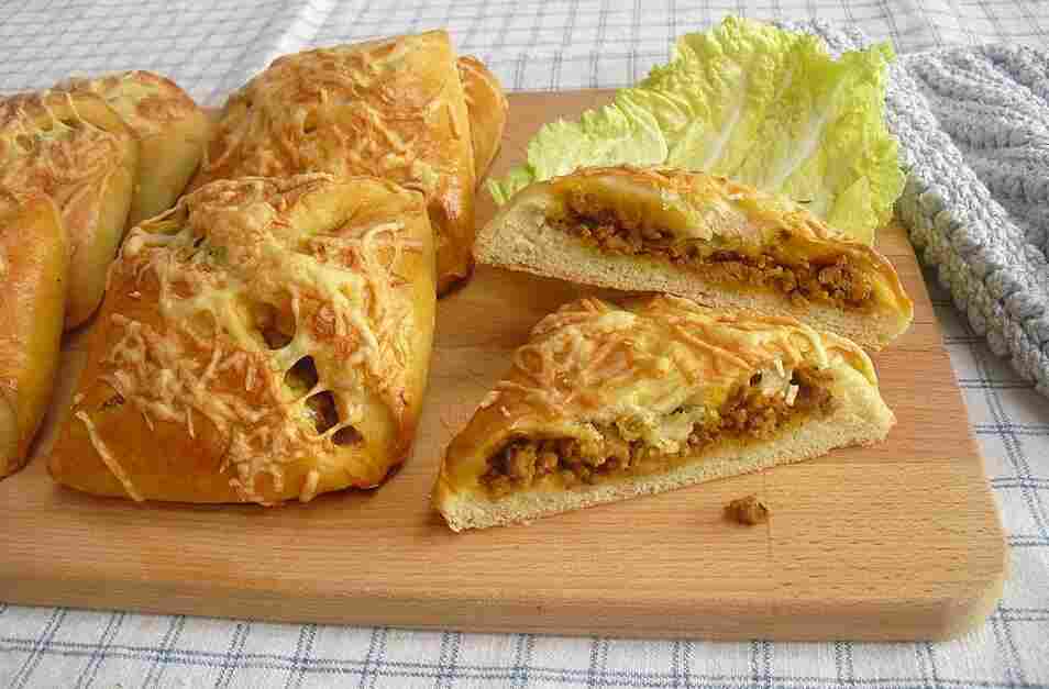 Titelbild für Hackfleischtaschen mit Käse