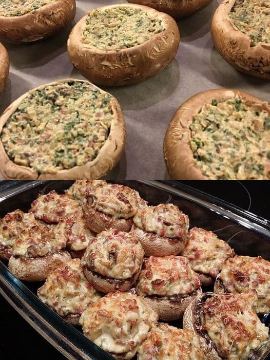 Titelbild für Gefüllte Champignons