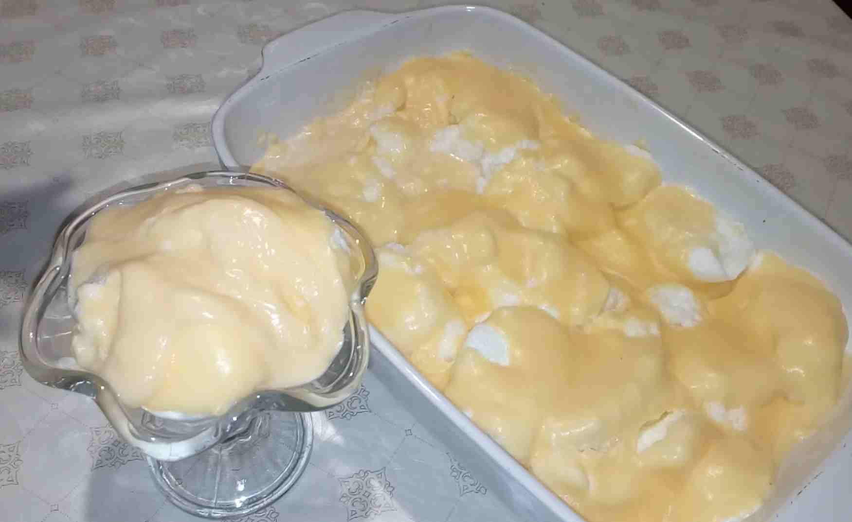 Titelbild für Schneenockerl in Vanillesauce