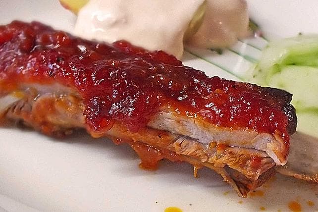 Titelbild für Spareribs mit amerikanischer BBQ Sauce