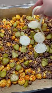 Titelbild für Cheeseburger Gnocchi Auflauf