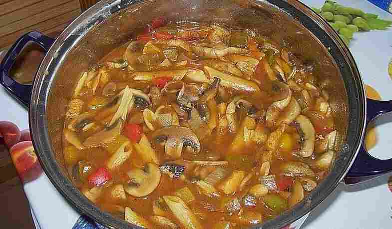 Titelbild für Champignonsuppe in 20 Minuten gekocht!