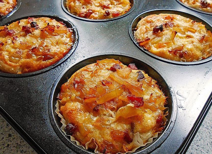Titelbild für Zwiebelkuchen – Muffin
