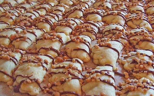 Titelbild für Nougat Plätzchen, die auf der Zunge schmelzen!