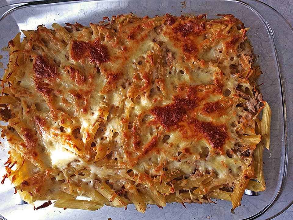 Titelbild für Thunfisch Nudelauflauf, ein Top Rezept!