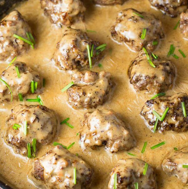 Titelbild für Hackbällchen in Senfsauce