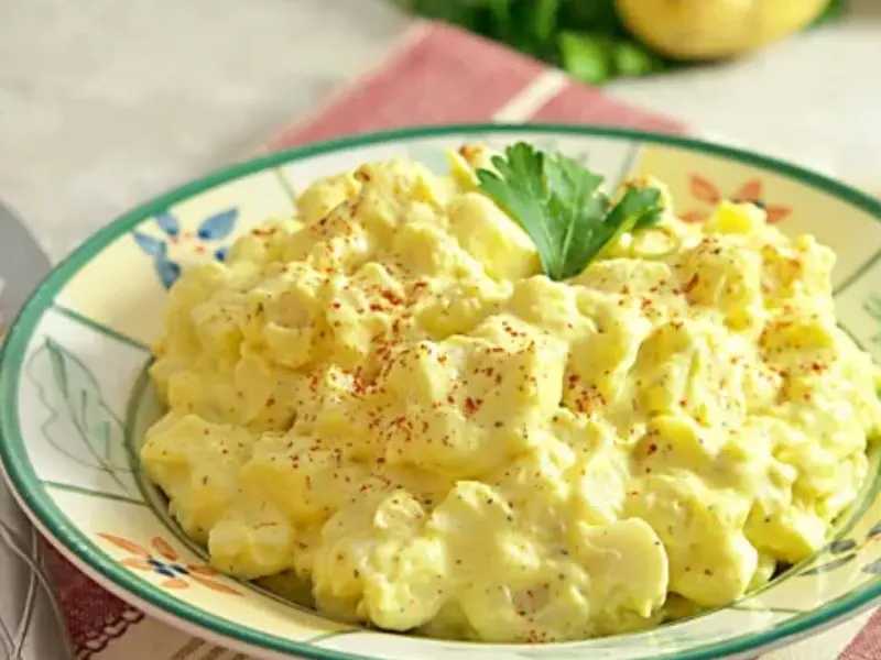 Titelbild für Opas Eiersalat mit Knobluach