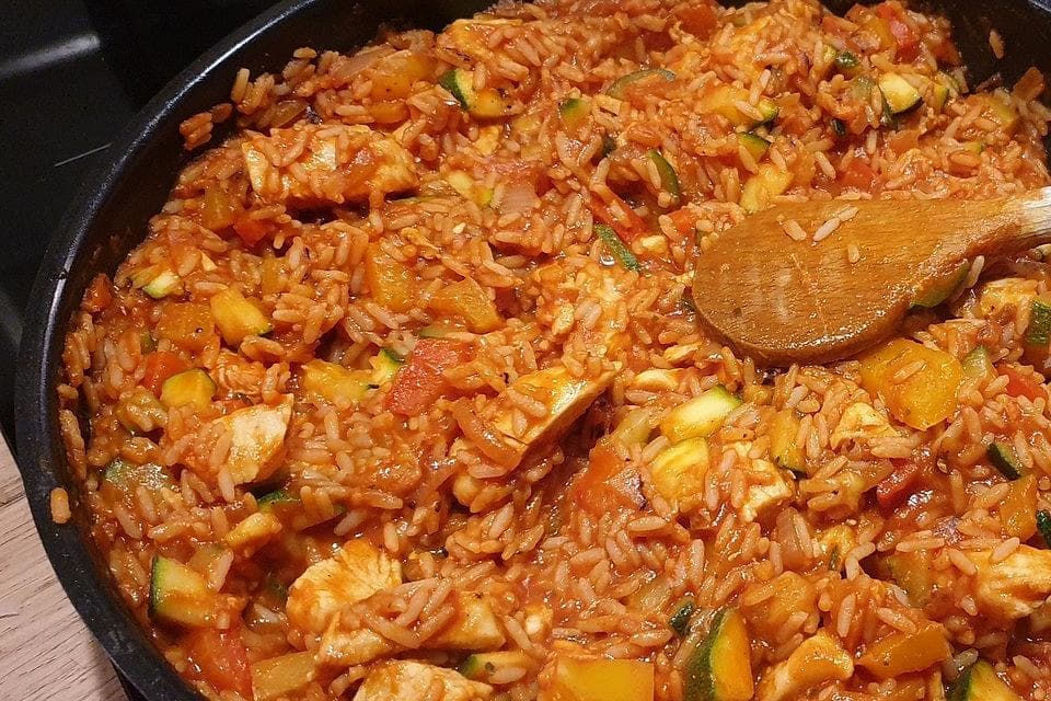 Titelbild für djuvec hahnchenpfanne