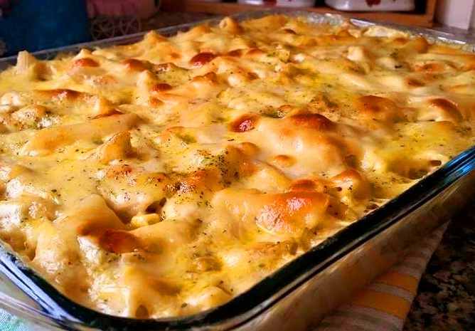 Titelbild für Thunfisch-Nudelauflauf