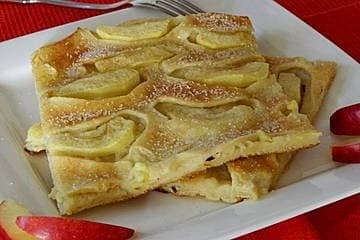 Titelbild für Apfelpfannkuchen aus dem Ofen