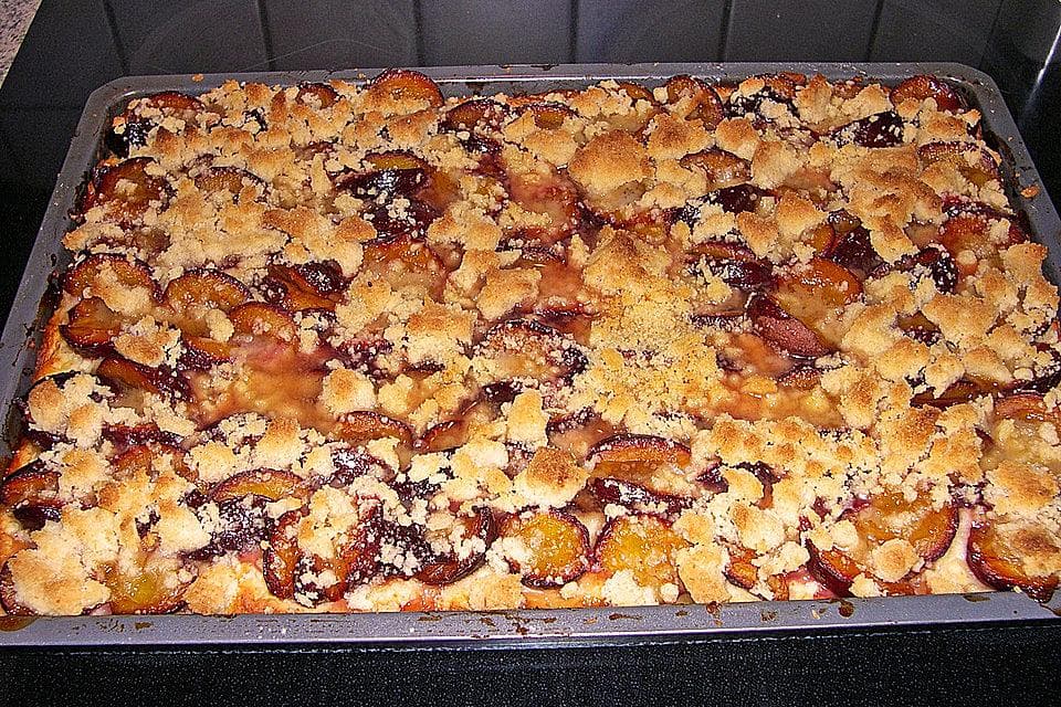 Titelbild für schneller pflaumenkuchen vom blech