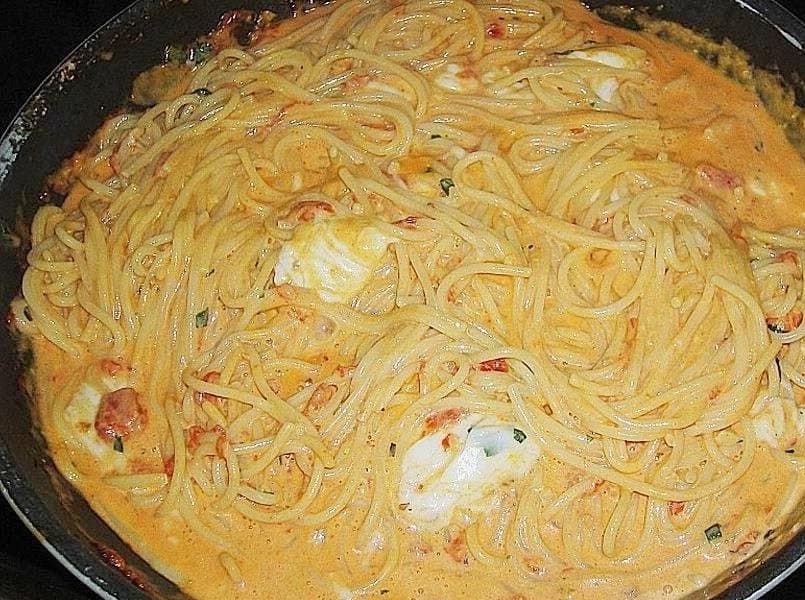 Titelbild für Mozzarella Spaghetti