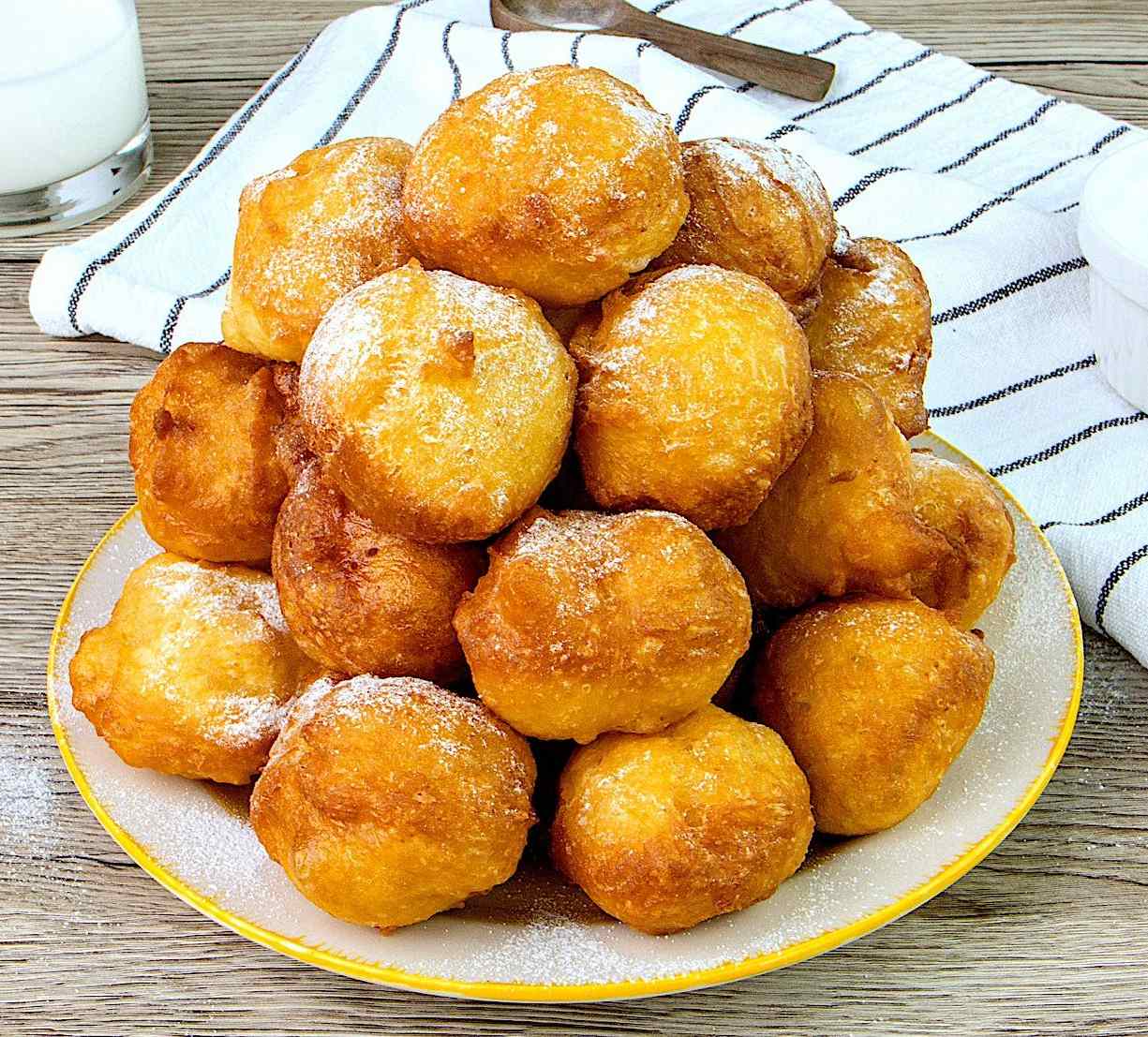 Titelbild für Quarkbällchen kinderleicht, wie vom bäcker!