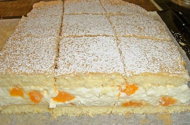 Titelbild für Mandarinen Quark Schnitten mit Suchtpotenzial