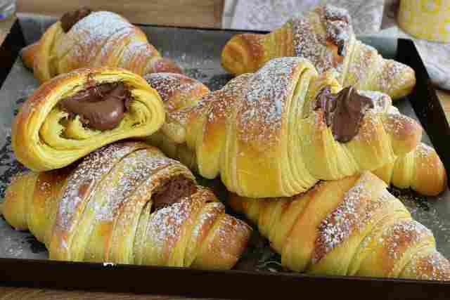 Titelbild für Schokohörnchen, halten 2-3 Tage Frisch!