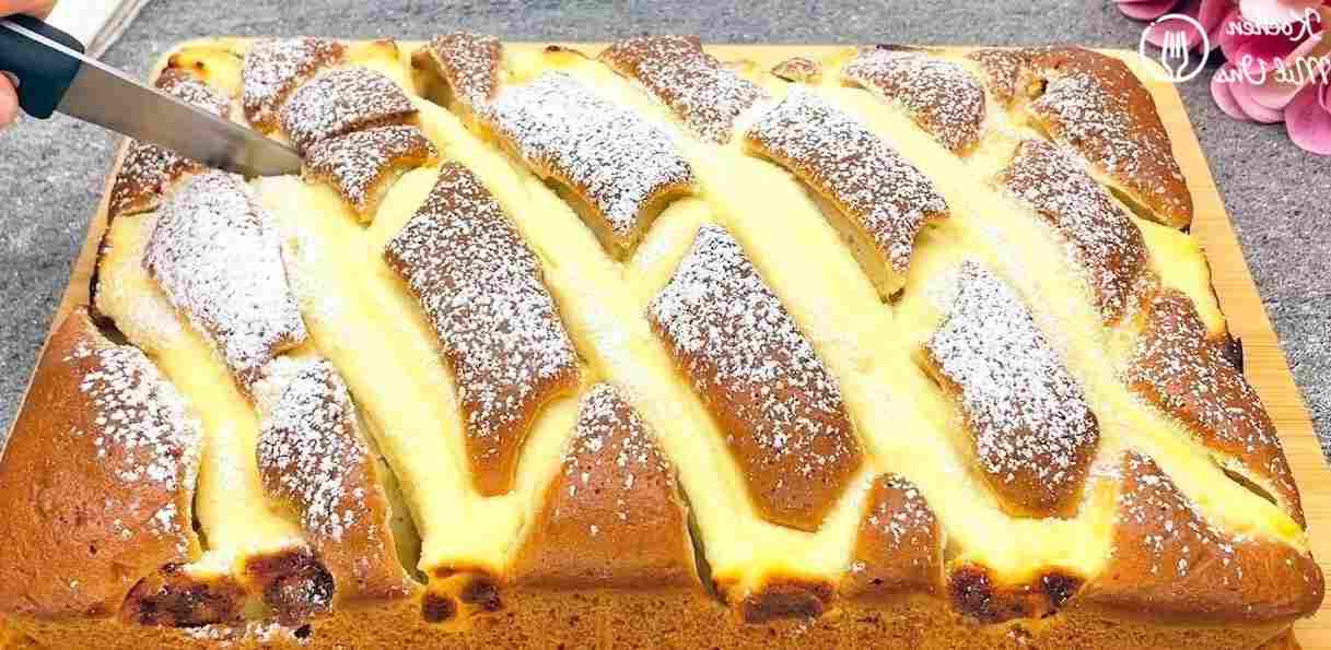 Titelbild für Quarkkuchen vom Blech, macht unglaublich süchtig!