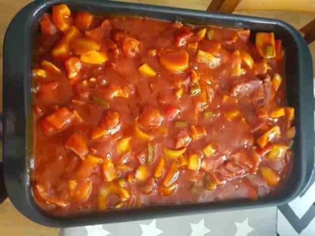 Titelbild für Schaschlik Topf saulecker, alle wollen dieses Rezept !