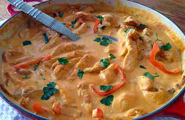 Titelbild für Hähnchen Stroganoff mit Suchtpotenzial