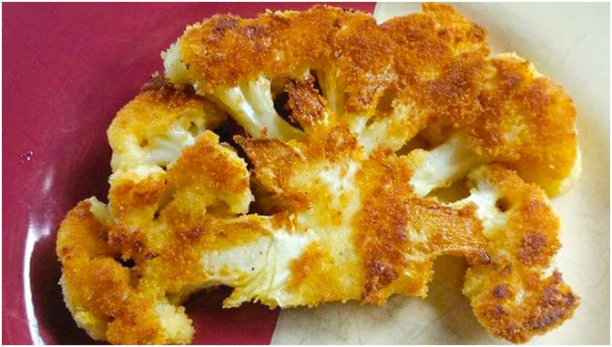 Titelbild für Blumenkohlschnitzel, Schmeckt guti