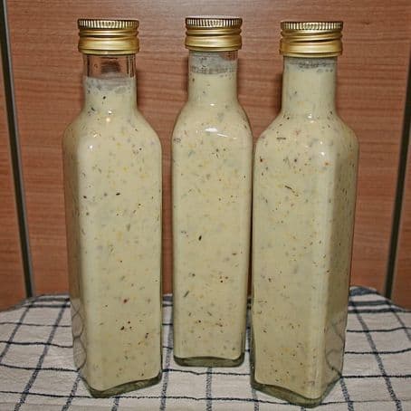 Titelbild für Salatsoße auf Vorrat, schnell und lang haltbar!