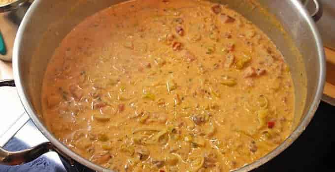 Titelbild für Hackfleisch Partytopf