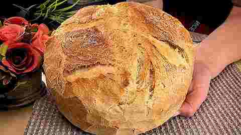 Titelbild für Ich werde Brot nie wieder kaufen, in 5 Minuten zubereitet!