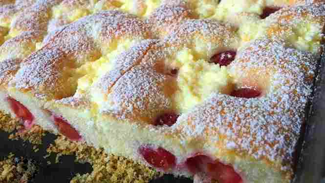 Titelbild für Kirschkuchen super lecker und schnell!