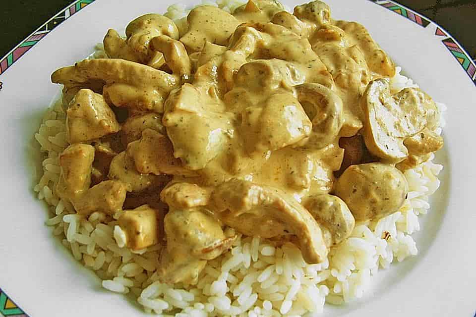 Titelbild für Philadelphia Geschnetzeltes mit Champignons