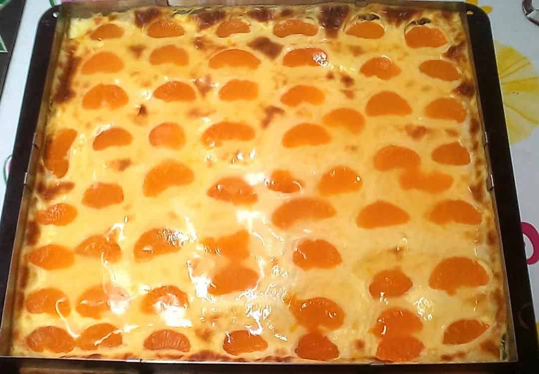 Titelbild für Mandarinen Schmand Kuchen