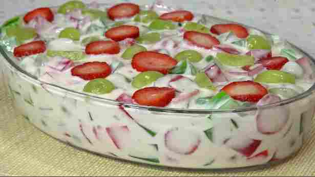 Titelbild für Joghurt Obst Dessert