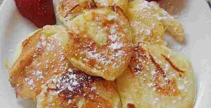 Titelbild für Apfelküchle (reicht für ca. 12 bis 16 Stück)