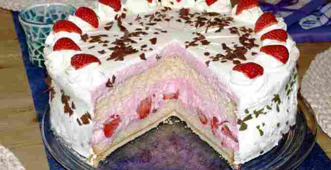 Titelbild für Erdbeertorte Rezept