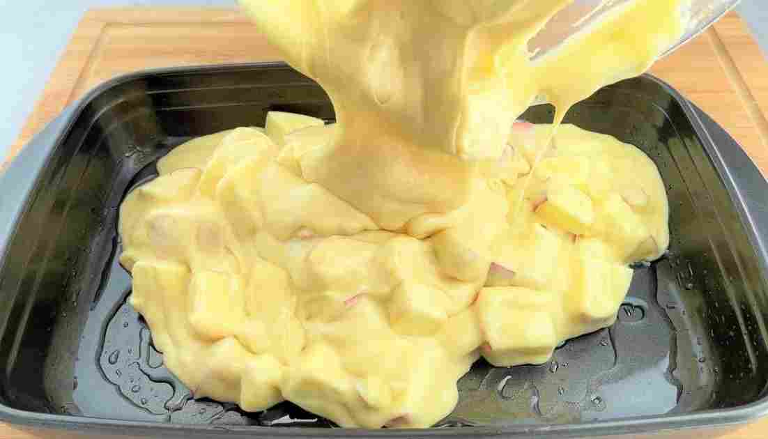 Titelbild für Apfel Schmandkuchen in 5 Minuten Zubereitet!