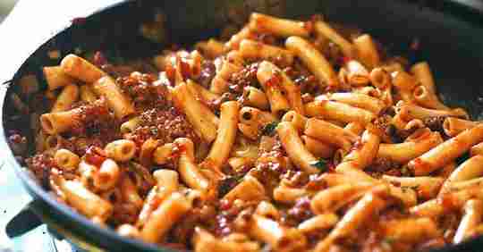 Titelbild für Schnelle Nudel-Pfanne