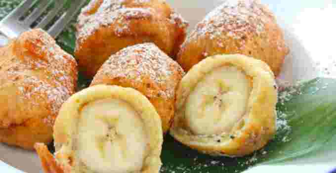 Titelbild für Gebackene Bananen auf chinesische Art