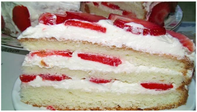 Titelbild für Erdbeer Torte, der süchtig macht