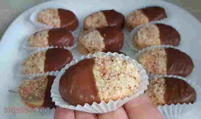 Titelbild für Weihnachtsplätzchen mit Schokolade und Kokosraspeln – besser als Linzer Plätzchen